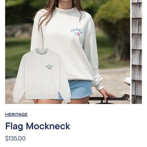 PARKE FLAG SWEATSHIRT BRAND NEW